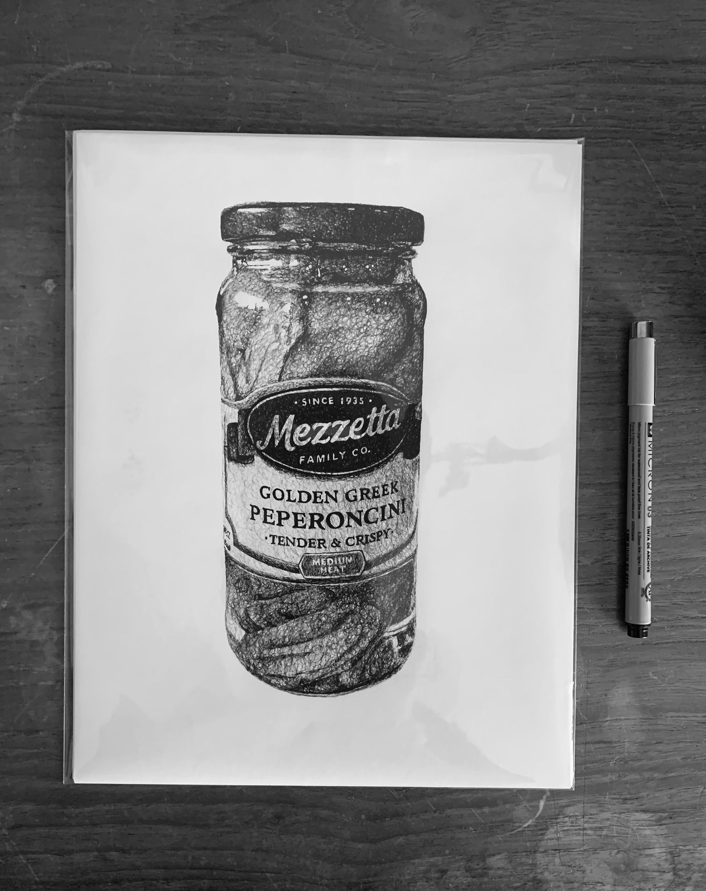 Pepperoncini Jar Print